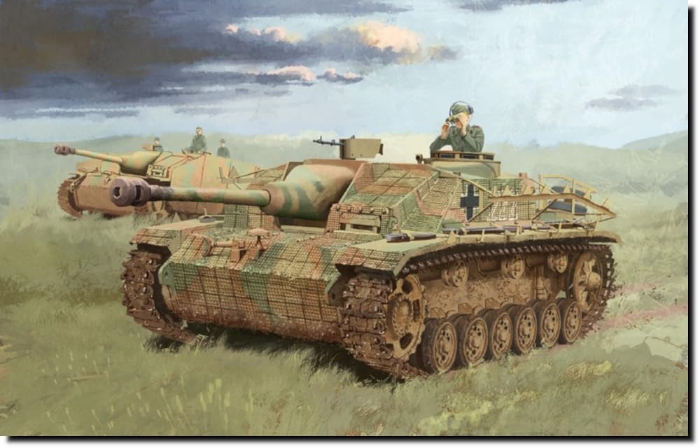 Amazon | プラッツ ドラゴン 1/35 WW2 ドイツ III号突撃砲G型 後期生産